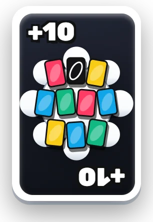 Wild Draw Ten card